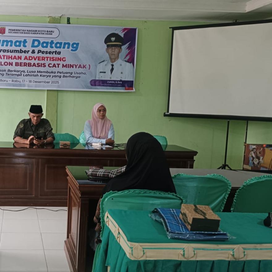 Pelatiahan Advertising ( Cetak Sablon Berbasis Cat Minyak)